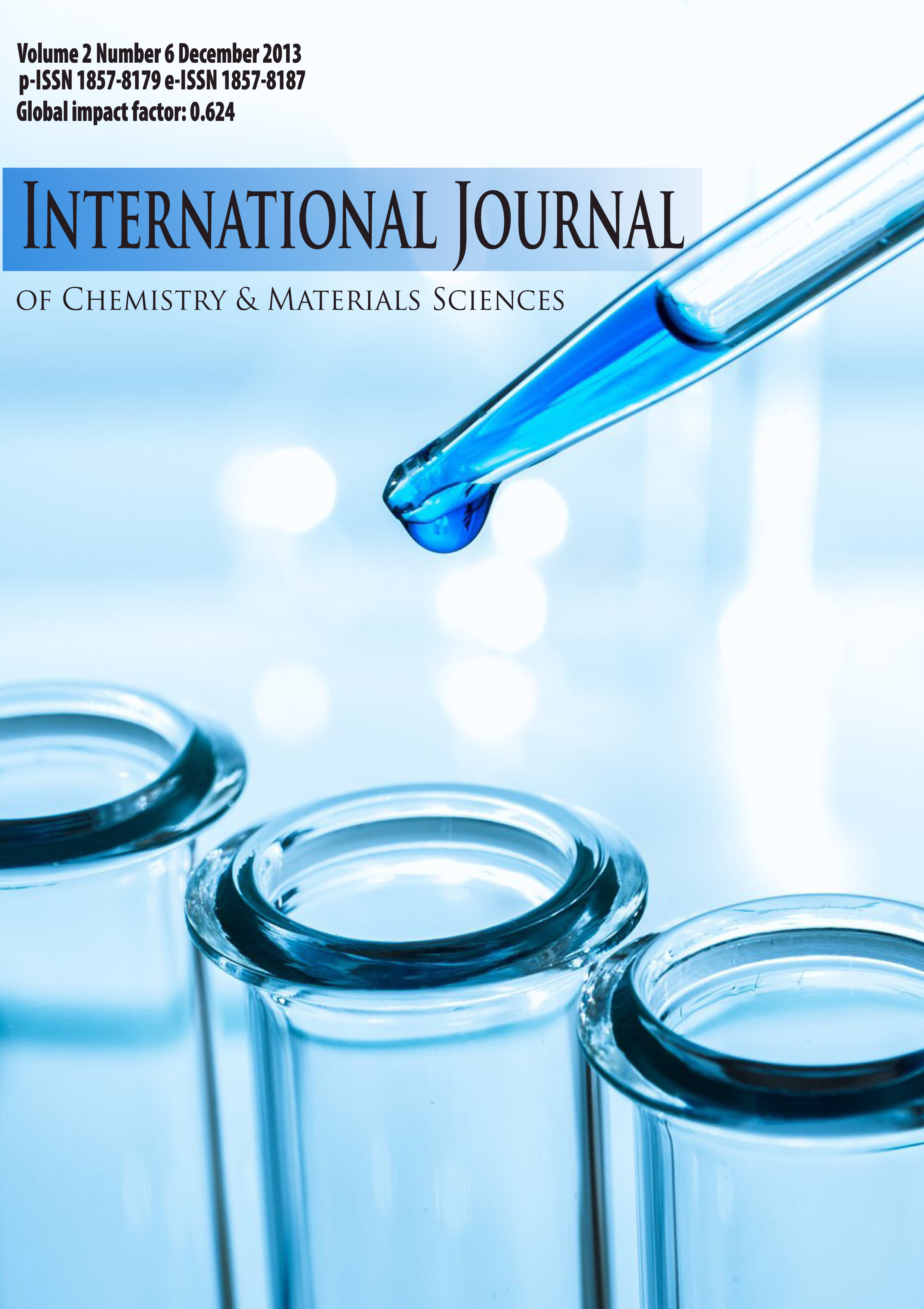 					View Vol. 2 No. 1 (2017): International Journal of Chemistry & Material Sciences (IJCMS)
				